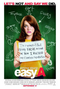 Easy A Movie Poster Emma Stone Olive Penderghast