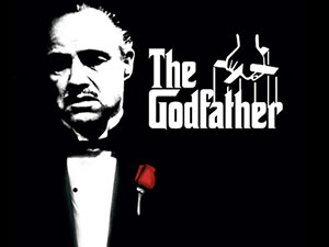 The Godfather movie poster - Marlon Brando as Don Corleone