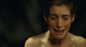 Anne Hathway as Fantine in Les Miserables