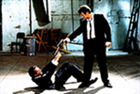 Mexican stand-off Reservoir Dogs Harvey Keitel vs Steve Buscemi